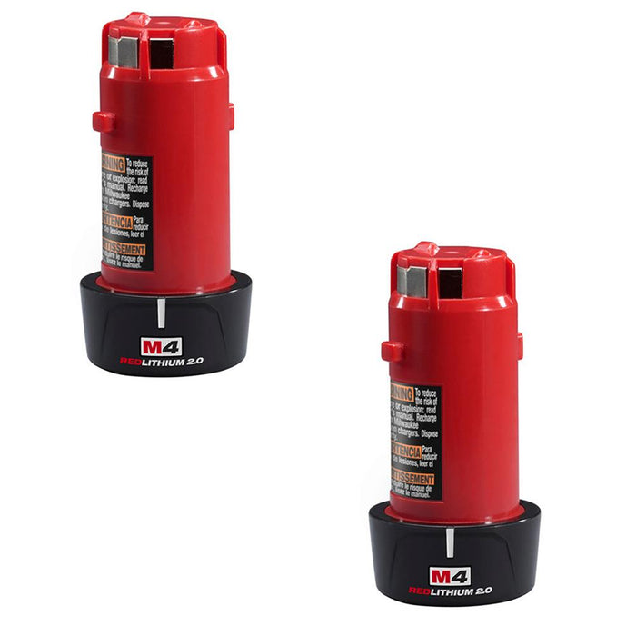 thumbnail image 2 of Milwaukee M4 4V Battery Charger - 48-59-2001 For REDLITHIUM 2.0 Ah Compact Pack 2 of 4
