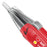 Milwaukee 2203-20 50 - 1,000V Safety Rated Dual Range Voltage Detector