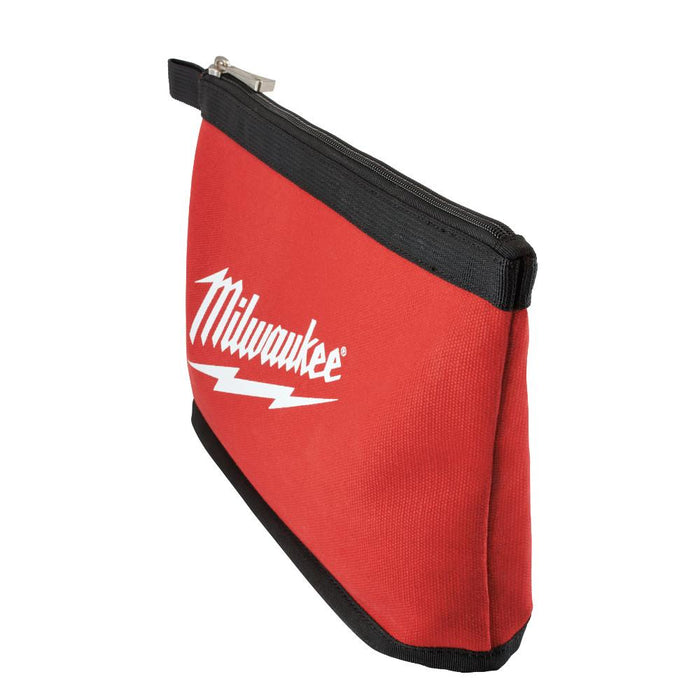Milwaukee 48-22-8180 Water Resistant No. 10 Canvas Metal Zipper Pouch