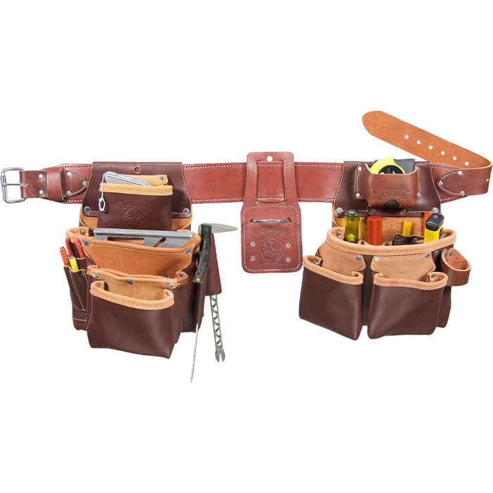 Occidental Leather 5089SM Seven Bag Framer Framing Tool Bag Belt - Size Small