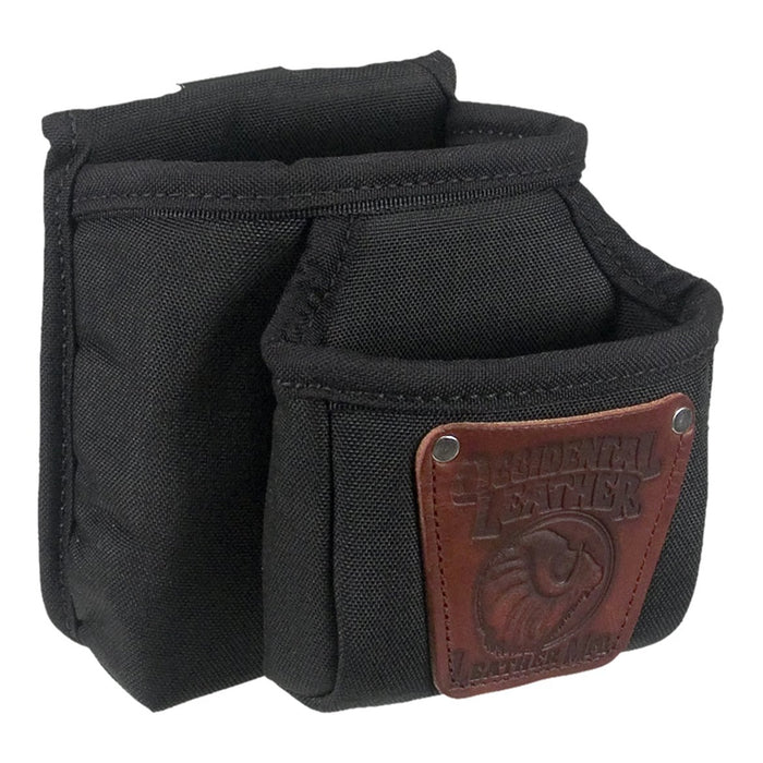 Occidental Leather 9502 Double Clip-On  Tool Fastener Accessory Pouch