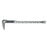 Stiletto TiCLW-12 12-Inch 8-Oz Titanium ClawBar Nail Puller with Dimpler