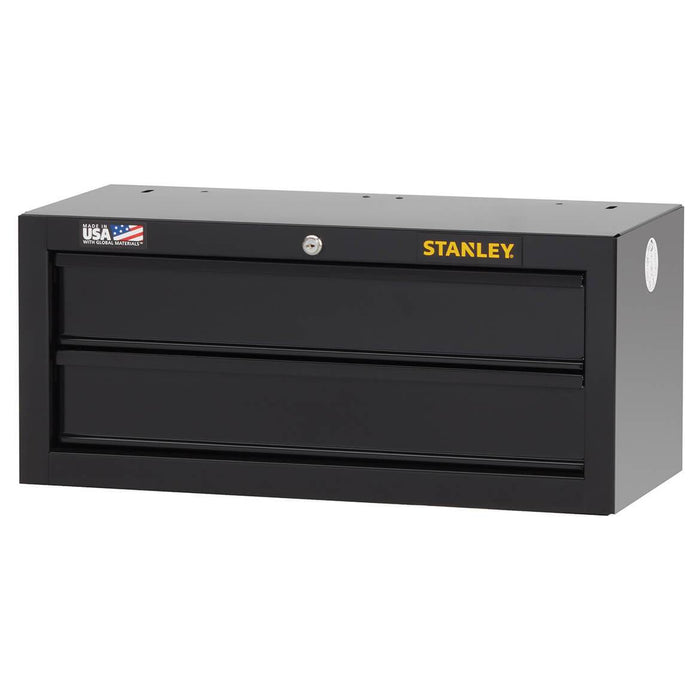Stanley STST22621BK 26-Inch 1,830 cu/In. 2-Drawer Black Middle Storage Chest