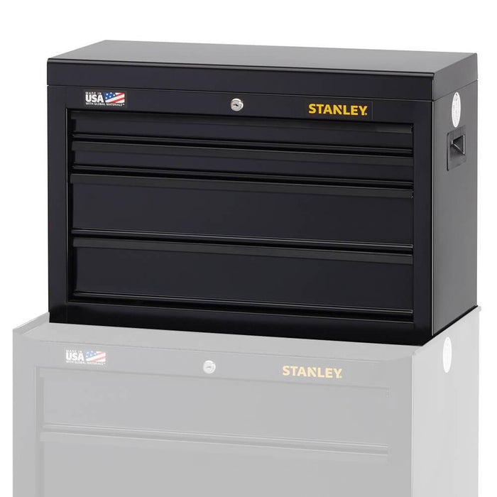 Stanley STST22643BK 26-Inch 100-series 4-Drawer Storage  Tool Chest - Black