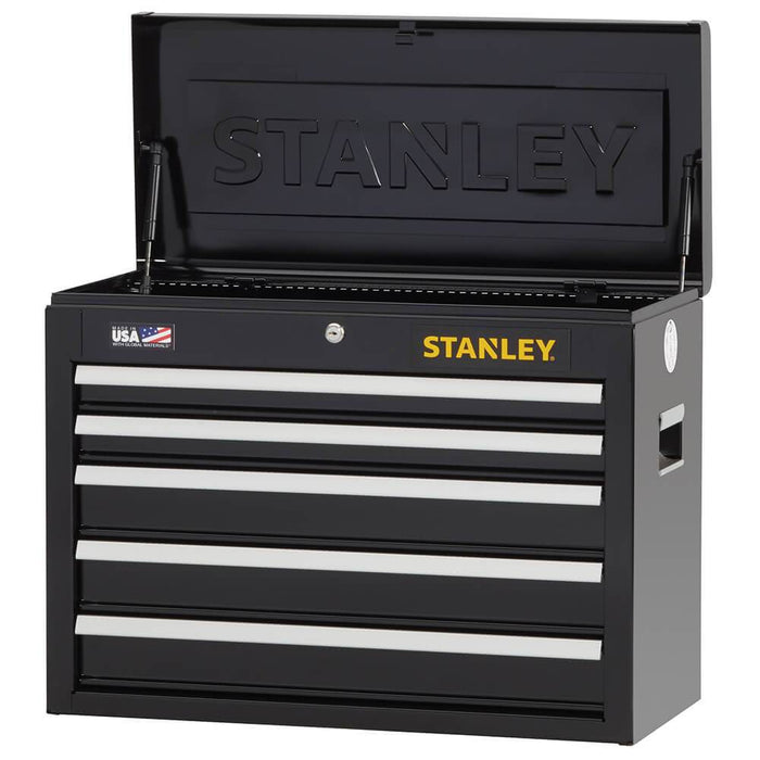 Stanley STST22655BK 26-Inch 300-Series 5-Drawe Storage Tool Chest - Black