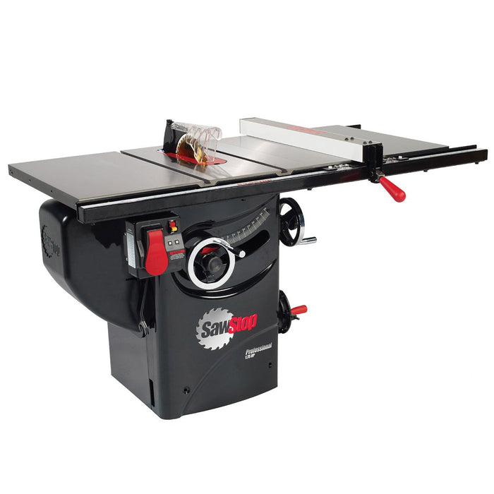 SawStop PCS175-PFA30 110-Volt 30-Inch Professional Cabinet Table Saw System