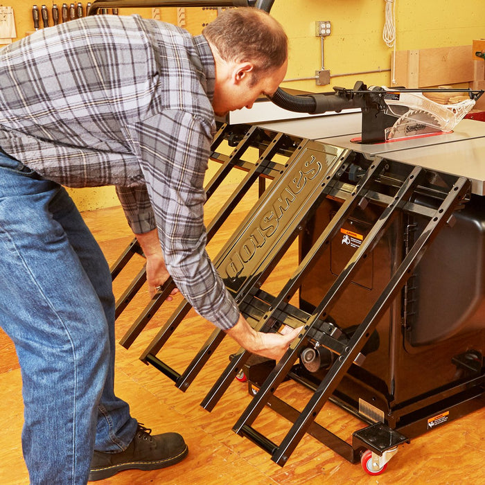 Sawstop TSA-FOT Heavy Duty Folding Outfeed Table for Table Saws and Mobile Bases
