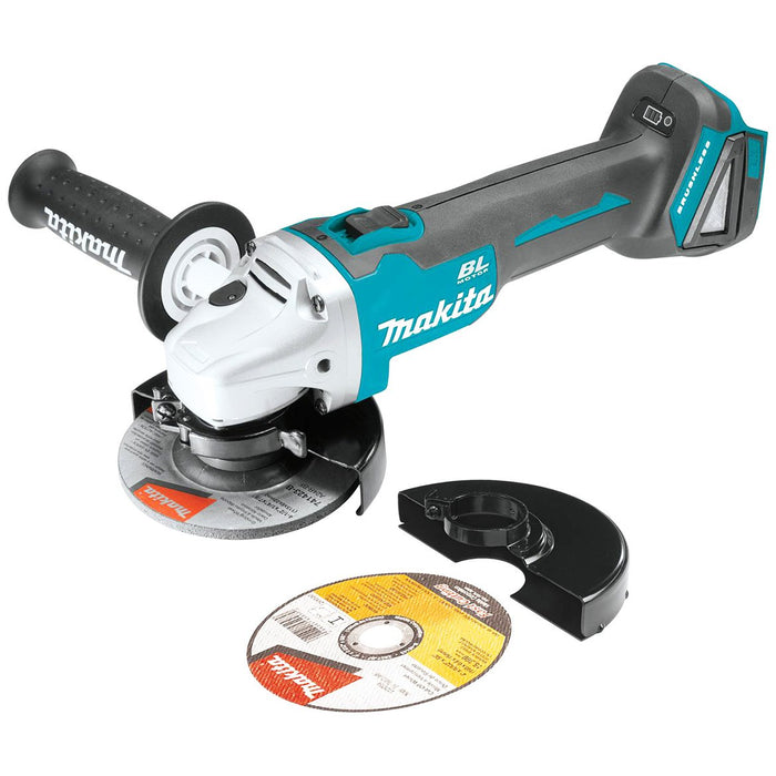 Makita XAG04Z 18-Volt 5-Inch Brushless Cordless Cut-Off/Angle Grinder- Bare Tool