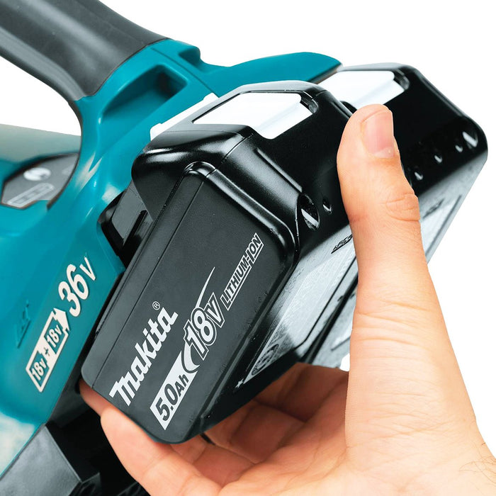 Makita X2 XBU02PT1 36-Volt 5.0Ah LXT Lithium-Ion Cordless Brushless Blower Kit