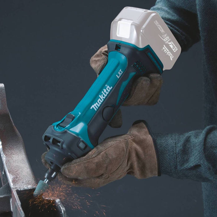 Makita XDG02Z 18-Volt 1/4-Inch LXT Cordless Compact Die Grinder - Bare Tool