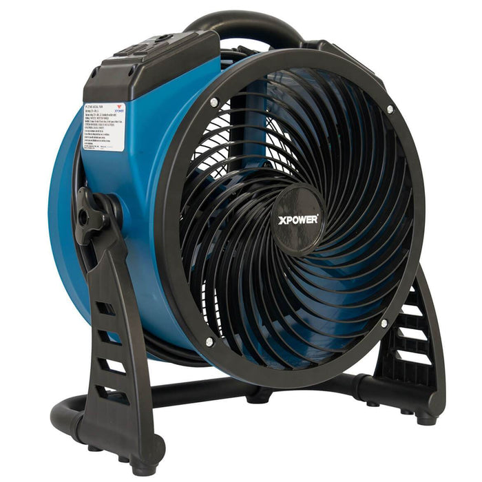 XPower P-26AR .6-Amp 1,300-Cfm 4-Speed Industrial Axial Air Mover/Dryer