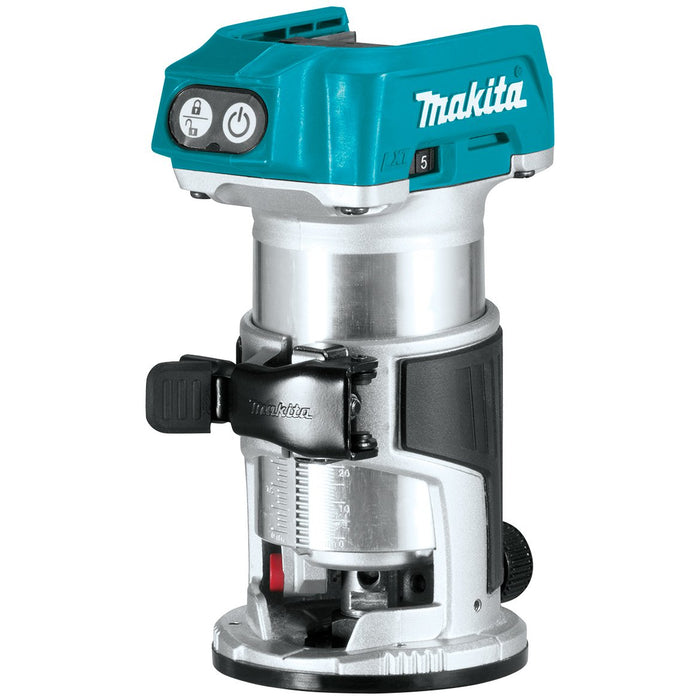 Makita XTR01Z 18-Volt 1/4-Inch Cordless Brushless Compact Router - Bare Tool