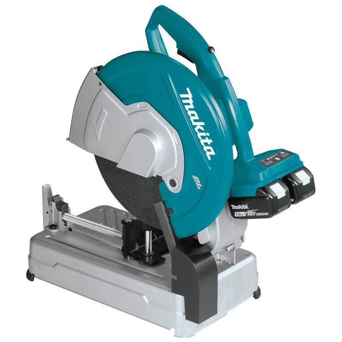 Makita XWL01PT 36-Volt 14-Inch 5.0Ah X2 LXT Brushless Cordless Cut-Off Saw Kit