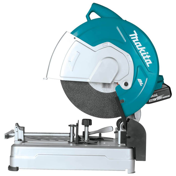 Makita XWL01PT 36-Volt 14-Inch 5.0Ah X2 LXT Brushless Cordless Cut-Off Saw Kit