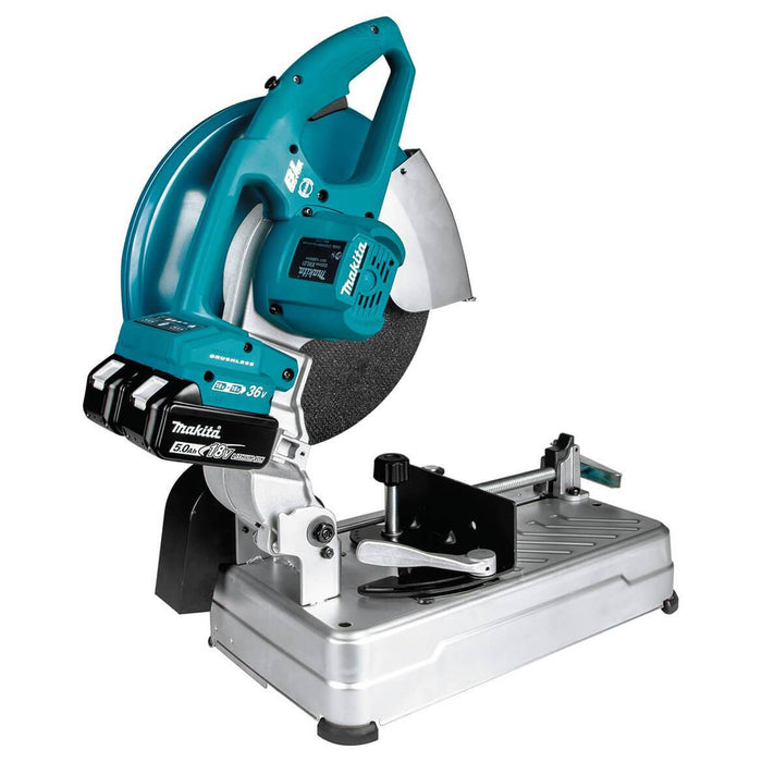 Makita XWL01PT 36-Volt 14-Inch 5.0Ah X2 LXT Brushless Cordless Cut-Off Saw Kit