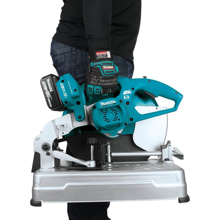 Makita XWL01PT 36-Volt 14-Inch 5.0Ah X2 LXT Brushless Cordless Cut-Off Saw Kit